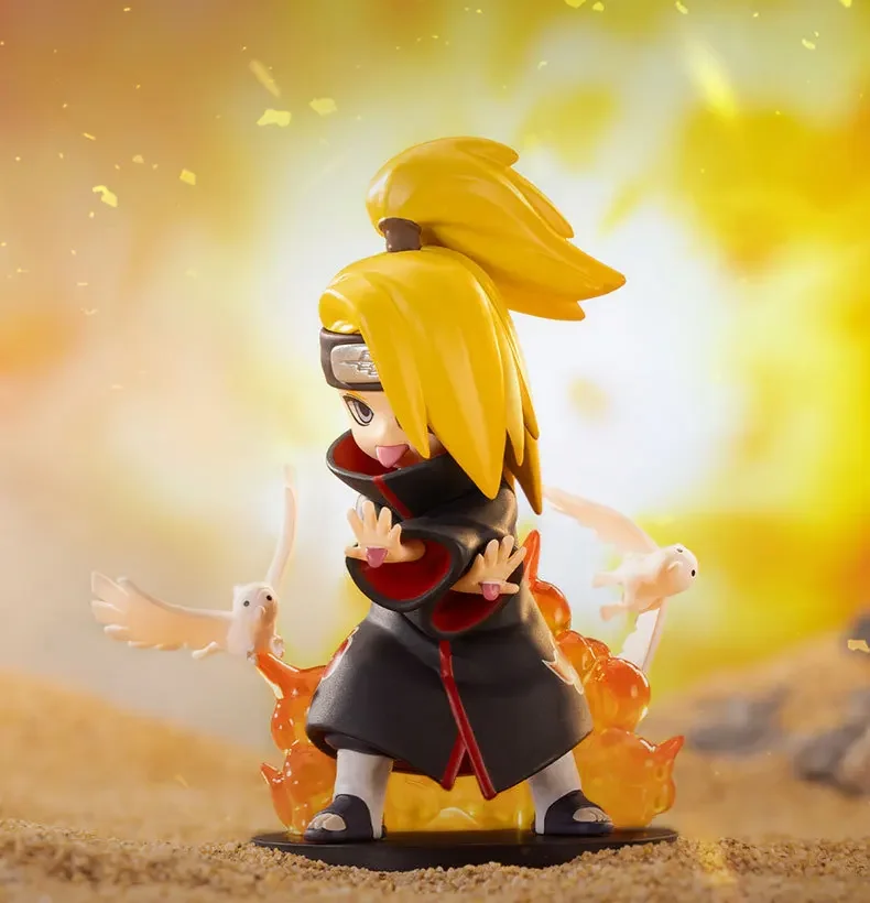 12 Stück Blindboxen mit Naruto Qibaodeng, Kampf mit Xiao, Stinktierfigur, schrillen Dekorationen, mysteriösen Geschenkboxen. – Detail 22