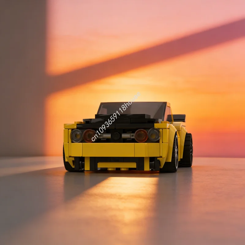 

241pcs MOC City Champions Dodge Demon Model Building Blocks Construction Christmas Gifts Assemble DIY Toys Idea Creative Brick