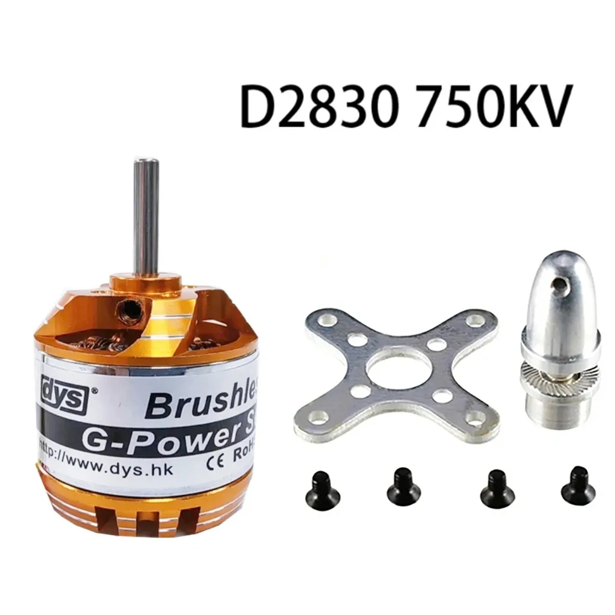 DYS D2830 750KV 850KV 1000KV 1300KV Outrunner Brushless motor for RC Fixed-wing Drones Multicopters Plane Helicopter