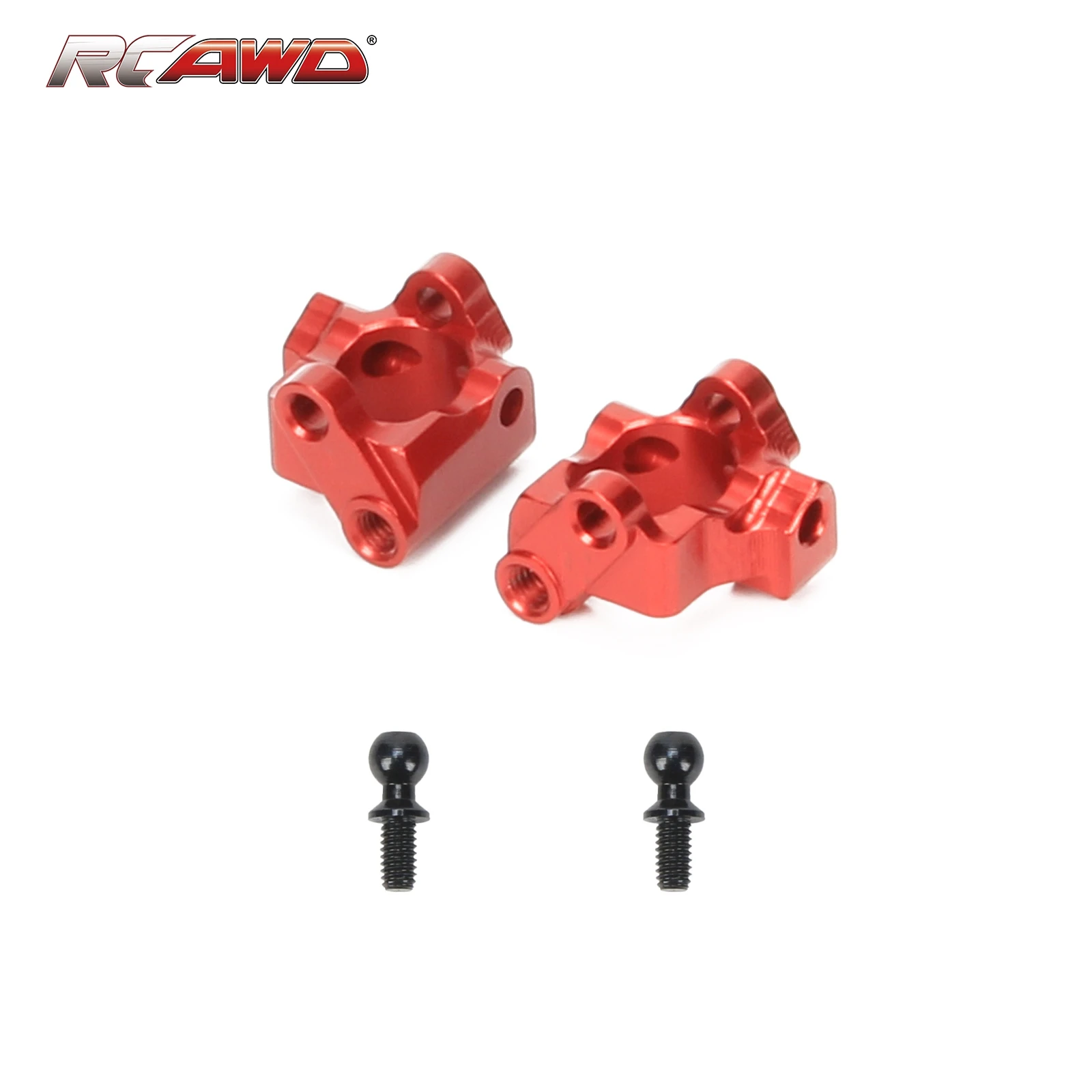 RCAWD Caster Block & Front Camber Block: Mini-T 2.0, Mini-B C Hub Carrier for Losi 1/16 mini-B 1/18 mini-T 2WD RC car upgrades