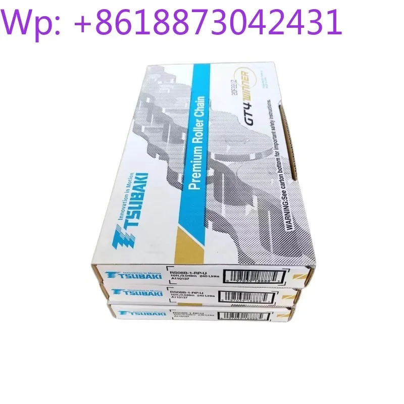Новая цепь TSUBAKI RS25RS35 RS40 RS50 RS60 RS80 RS08B RS100 1 шт.