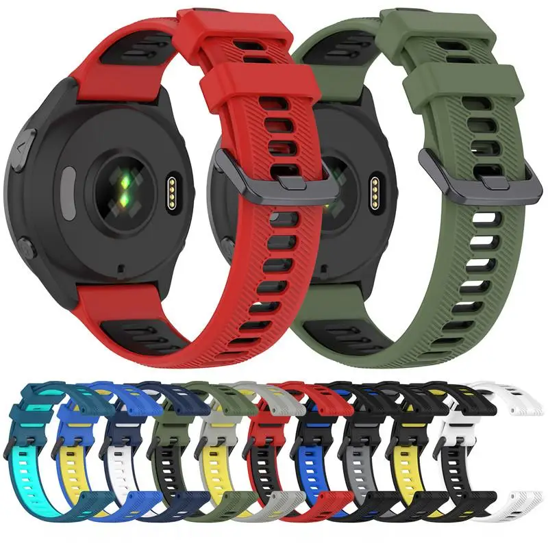 

Sports Strap For Garmin Fenix 7 Pro 6 5 Forerunner 965 955 Solar 945 935 745 Watch Band Replacement Silicone Wristband Bracelet