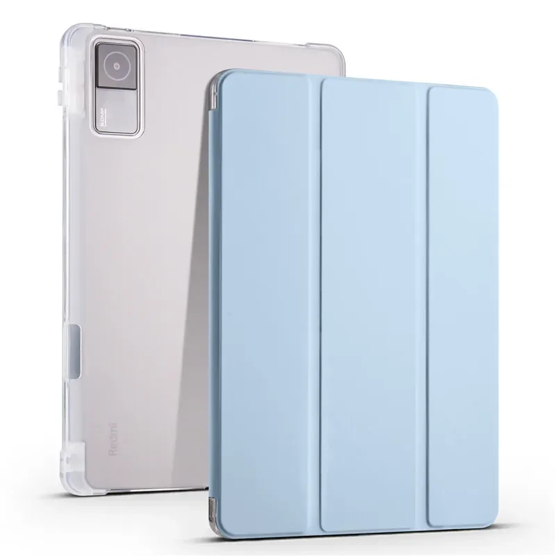 Für Redmi Pad Se Fall mit Stift halter Trifold Pu Leder Soft Back Stand Tablet Funda für Xiaomi Redmi Pad Se Red Mi Pad Se Fall