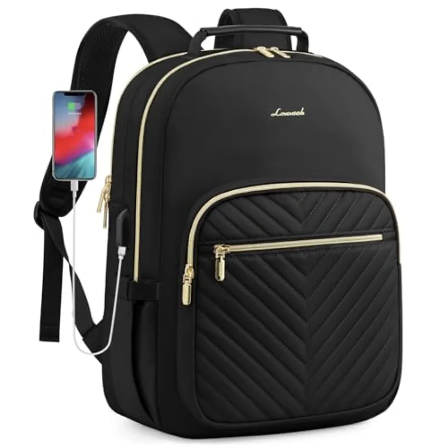 

LOVEVOOK Laptop Backpack for Women, Travel Computer Work Bags with Laptop Compartment, College School Student Bag Teen Backpack