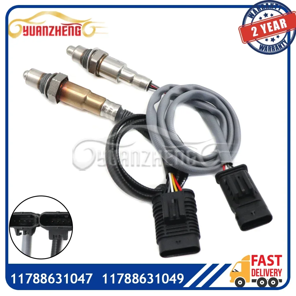 Sensor de oxígeno Lambda O2 con relación aire-combustible aguas arriba y aguas abajo para automóvil 11788631047 11788631049 Para BMW F20 F22 F30 F31 G30 G31 G11 G01