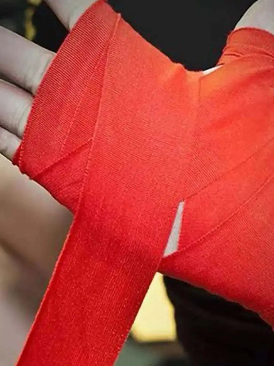 Boxe Karate Free Combat Wrist Bandage, Proteja o tecido macio e a pele da mão, Chutando Sparring