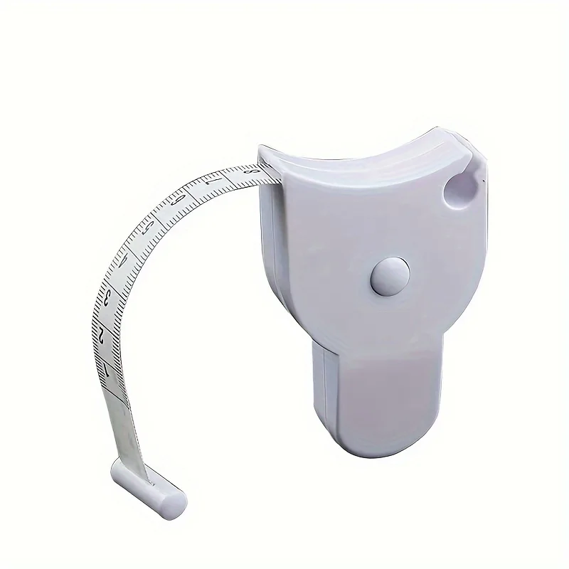 1pc 1.5m Y-Shaped Body Measuring Tape With Handle, Accurate Fitness & Weight Loss Tool For Waist And Arms, Durable Abs Material