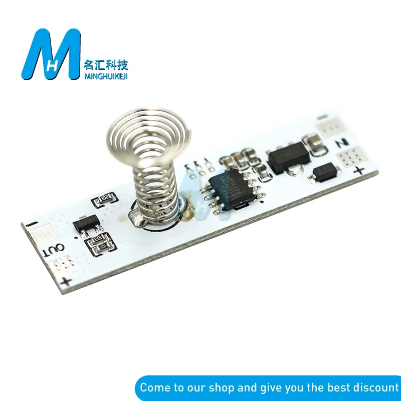 XK-GK-4010A DC 5-24V Hand sweep switch multi-functional cabinet LED lamp capacitance human body infrared sensor switch module