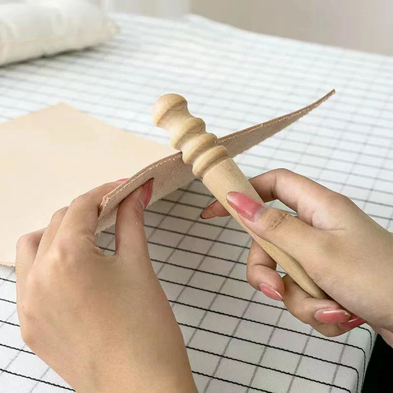 หนังไม้เนื้อแข็ง ขอบไม้กลมขัดเ - Used Leatherwork Tools บทวิจารณ์และราคา