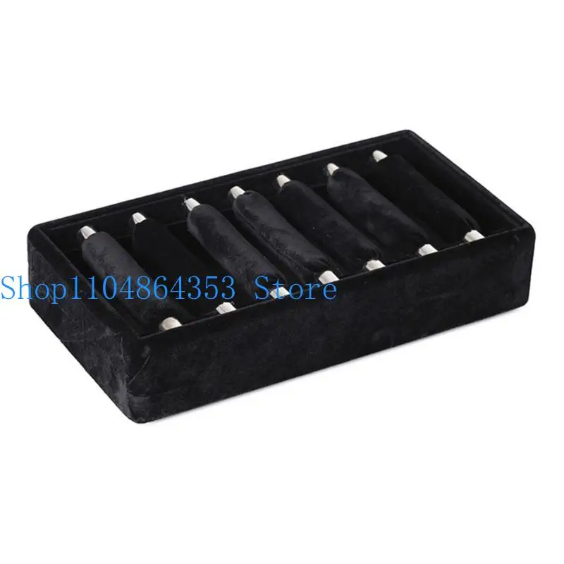 652F Многофункциональный поднос выставки для выставки для колец с четкой наглядностью