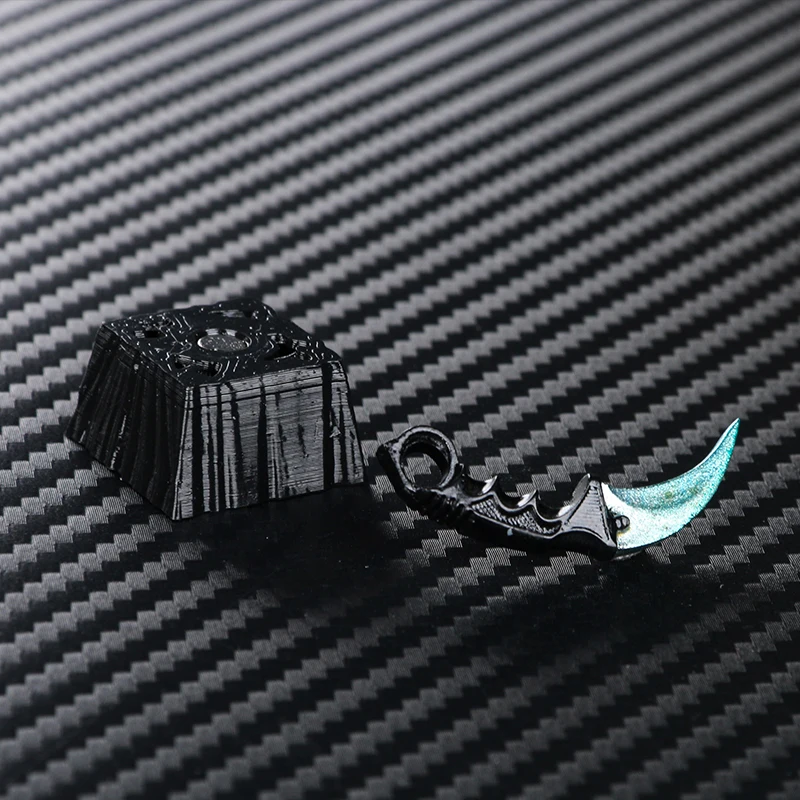 Original CS GO Artisan Point Keycaps Magnetic ESC R4 Personalized Resin Gaming Keycaps for Mechanical Keyboard Accessories Gift