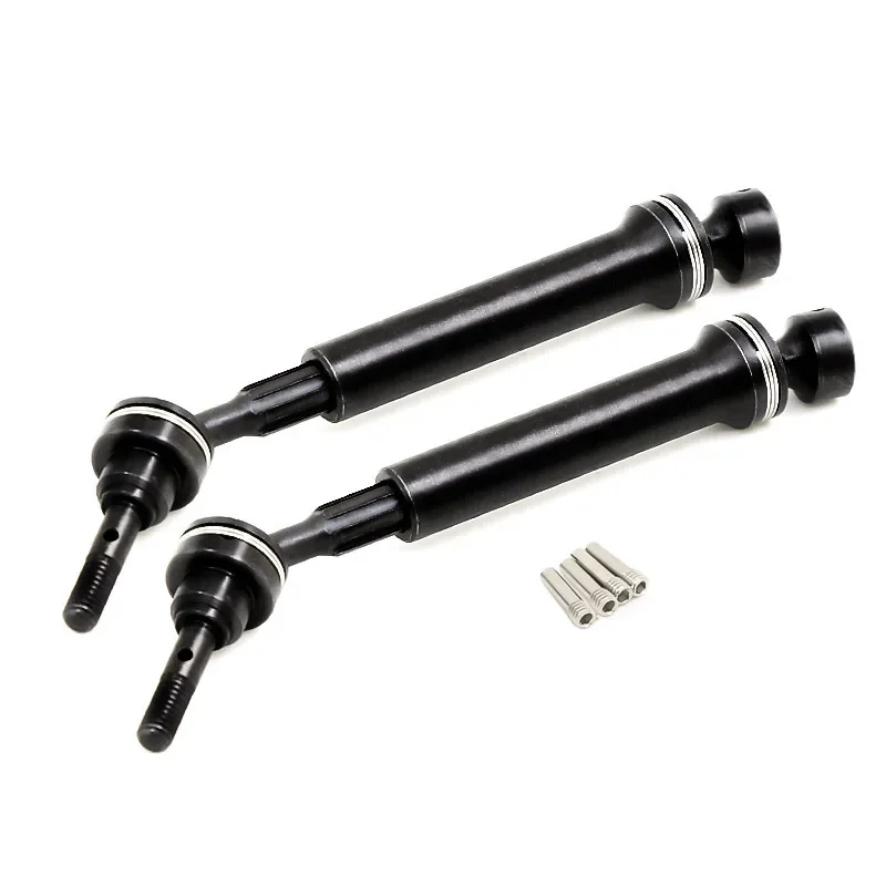 4PCS Metal Hard Steel Front Rear Drive Shaft 7151 for Traxxas 1/16 Mini E-Revo EREVO SUMMIT SLASH 4WD RC Car