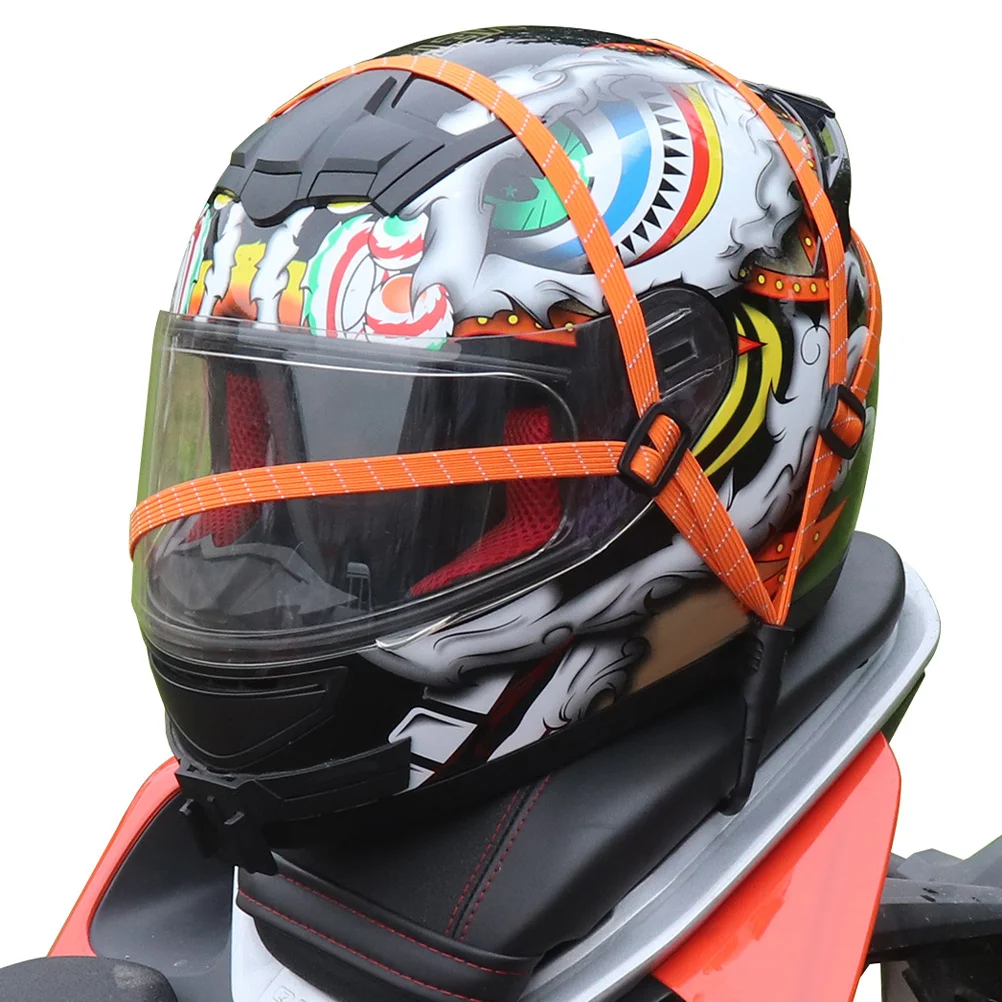 

4pcs Motorcycle Nylon Bike Fixing Cargo Nylon Cord Cord Strap Adjustable Cargo Binding Belt For Bike Scooter Outdoor Transport