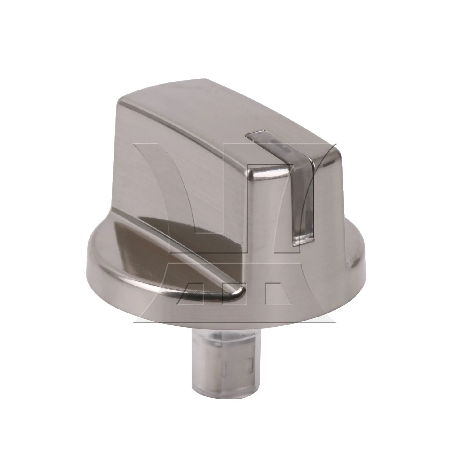 CNBTR Silver Burner Control Knob with 6x5.5mm Mount Hole Replacement for AP5594929