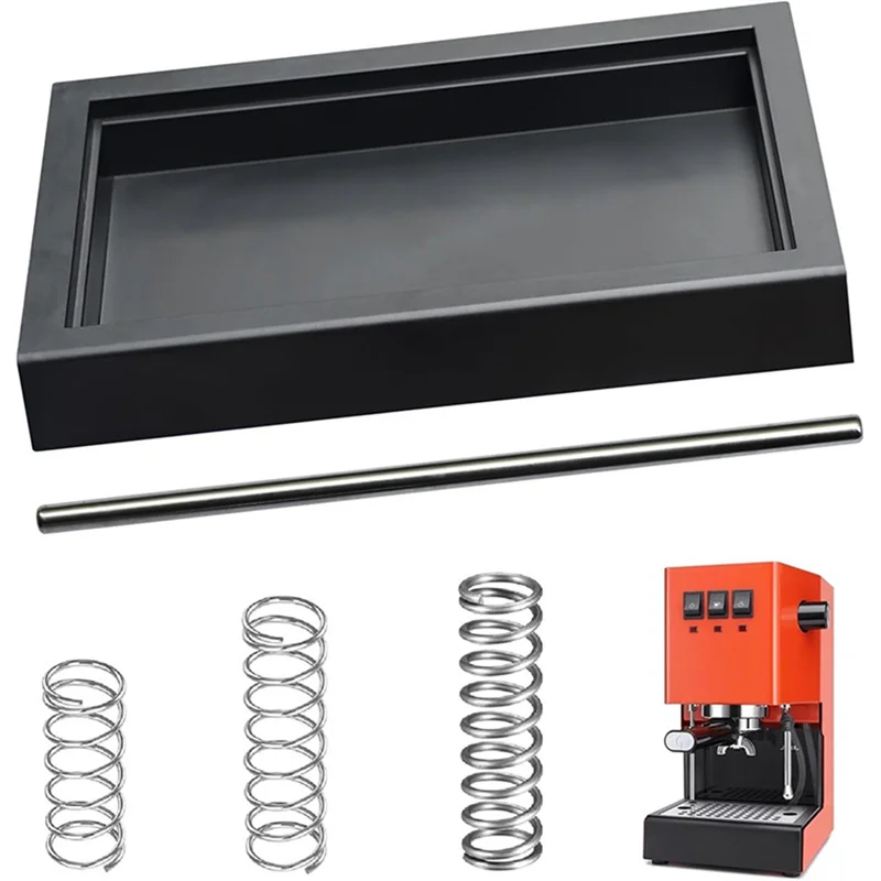 Low Profile Thin Drip Tray 12 9 6 Bar OPV Spring Kit Compatible With For Gaggia Classic Pr0
