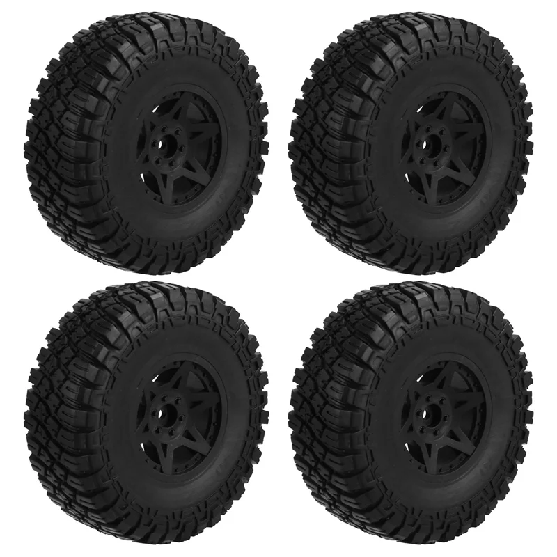 

High Quality-RC Wheels And Tires 4PCS 1/10 Scale RC Short Course Truck Tires For 2WD Slash Arrma Senton Tires