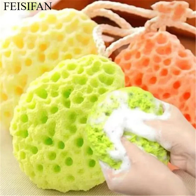 

Honeycomb Ultra Soft Bath Ball, Eco Friendly Exfoliating Body Scrub Sponge Bathroom Supplies Gift For Men And Women