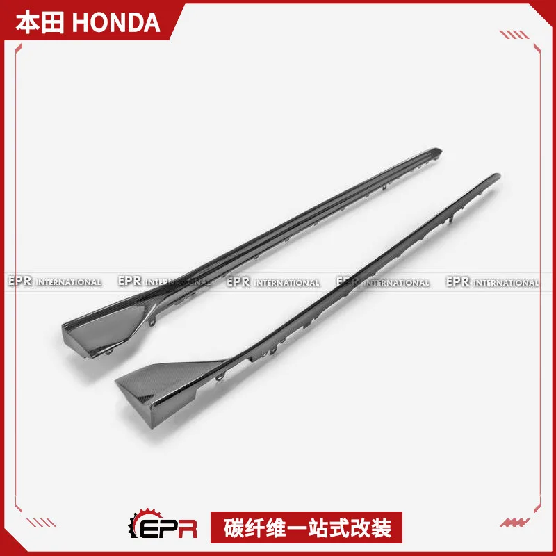

Suitable for Honda Civic FL5 TYPE R dry carbon fiber OTD model, side skirt side shovel skirt edge shovel modification