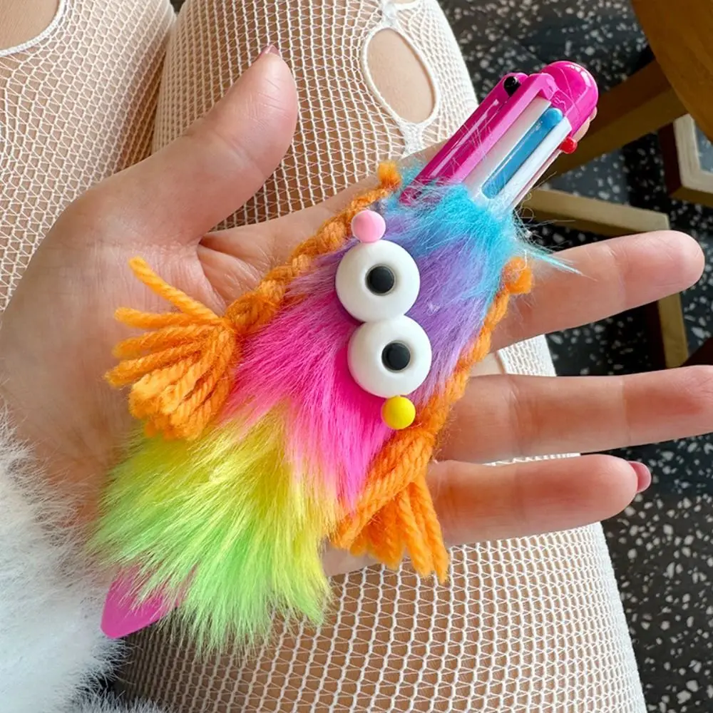 

Детская ручка с зубцами кролика, колбаса, рот, почерк, радужная ручка для подписи, ручка для письма, нейтральная гелевая ручка