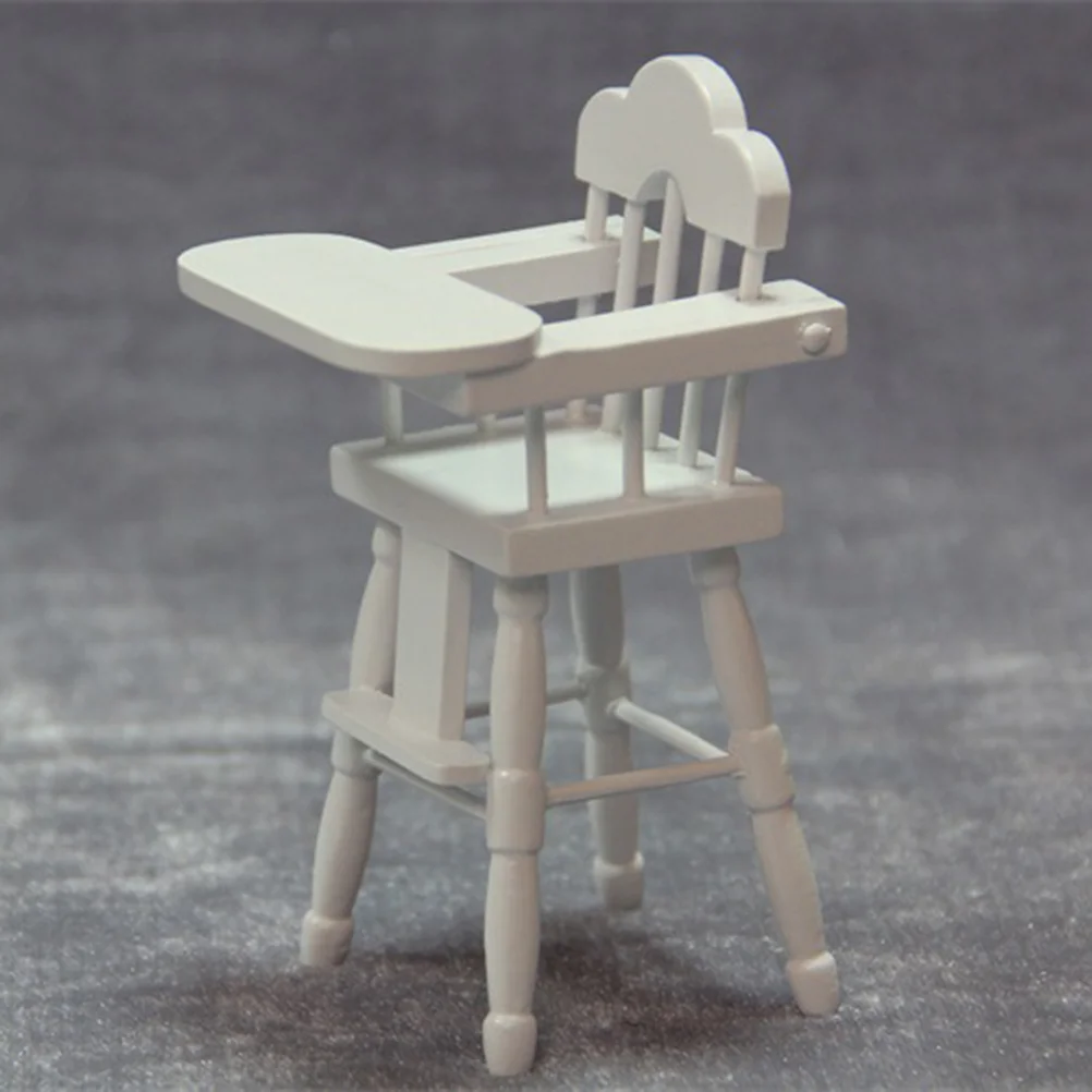 Silla de comedor de madera, juguetes altos para bebés, trona de madera para niños pequeños, molde para alimentación, asiento de mesa de bambú para