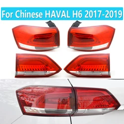 Luz da cauda traseira do carro para o chinês haval h6 2017 2018 2019 novo modelo de sinal de volta lâmpada luz de freio aviso acessórios do carro