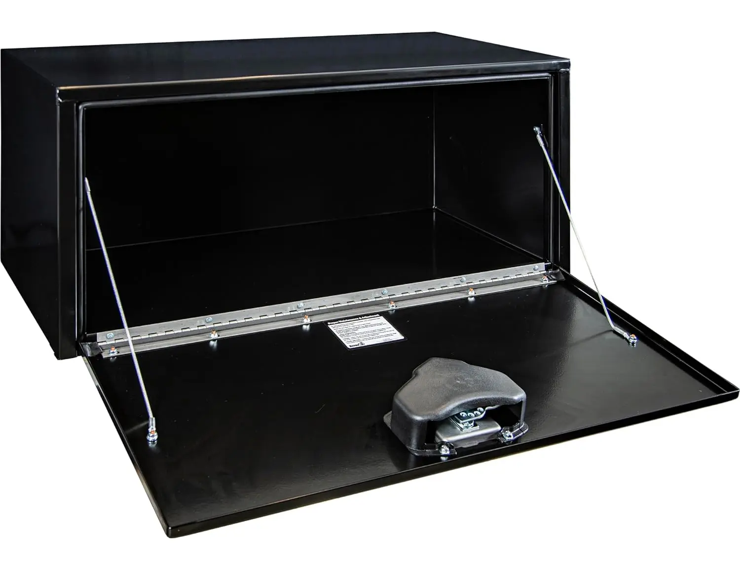 

Buyers Products 1702305 Black Steel Underbody Truck Box With Lockable T-Handle Latch, 18 x 18 x 36 Inch, Made In the USA,