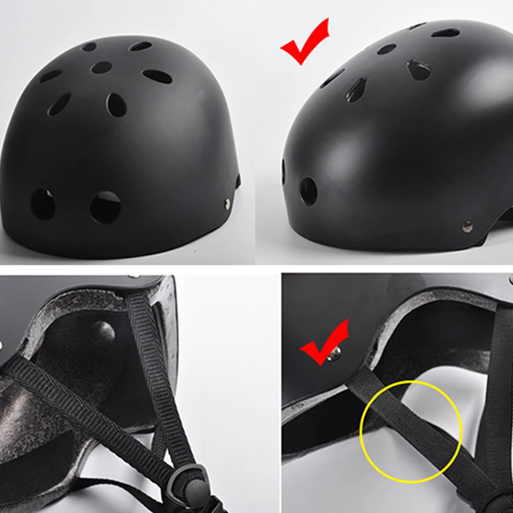 

Children Safety Bike Accessory Skate Wheelbarrow Electric Car Black Baby Multi Sports Safety Hard Shell Gifts