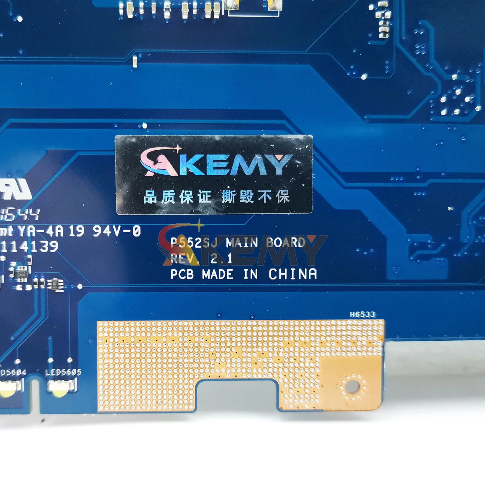 ASUS ProArt PX552S P552SJ PRO552S P552S PE552S 노트북 메인 보드 용 P552SJ 노트북 마더 보드 (Celeron CPU 포함) 105% 테스트 OK