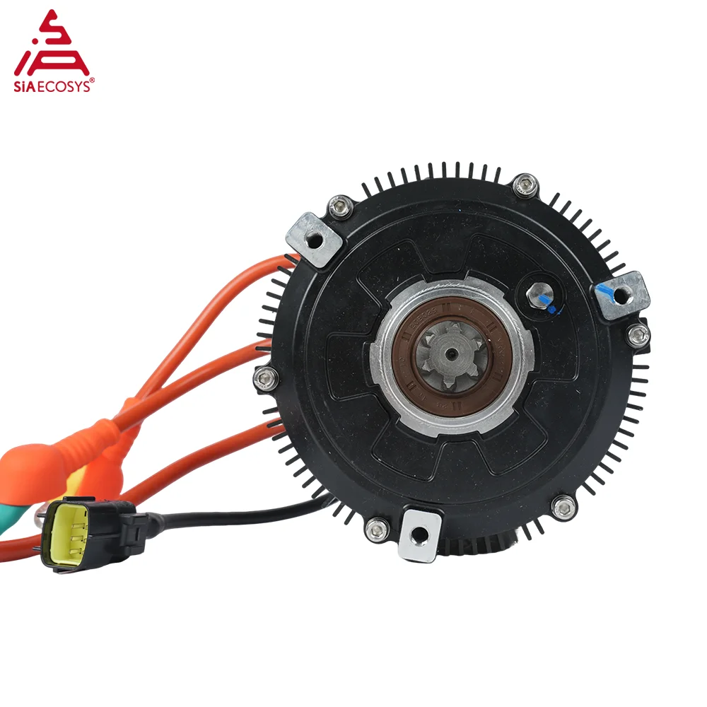 Zestaw silnika centralnego SiA – Mid Drive Motor Kit 72V 5000W recenzja i cena