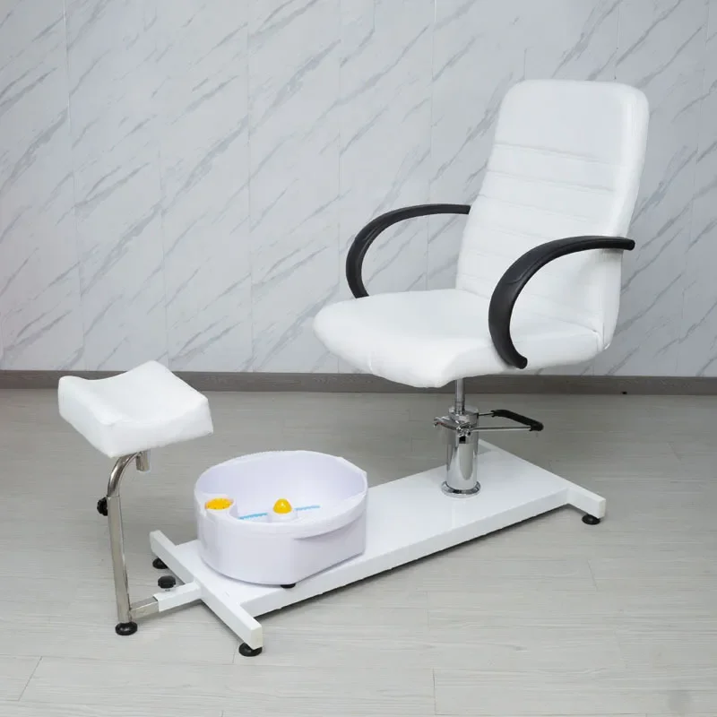 Modern Pedicure Chair with Foot Bath Spa Manicure Station for Beauty Salon Nail Tech Furniture