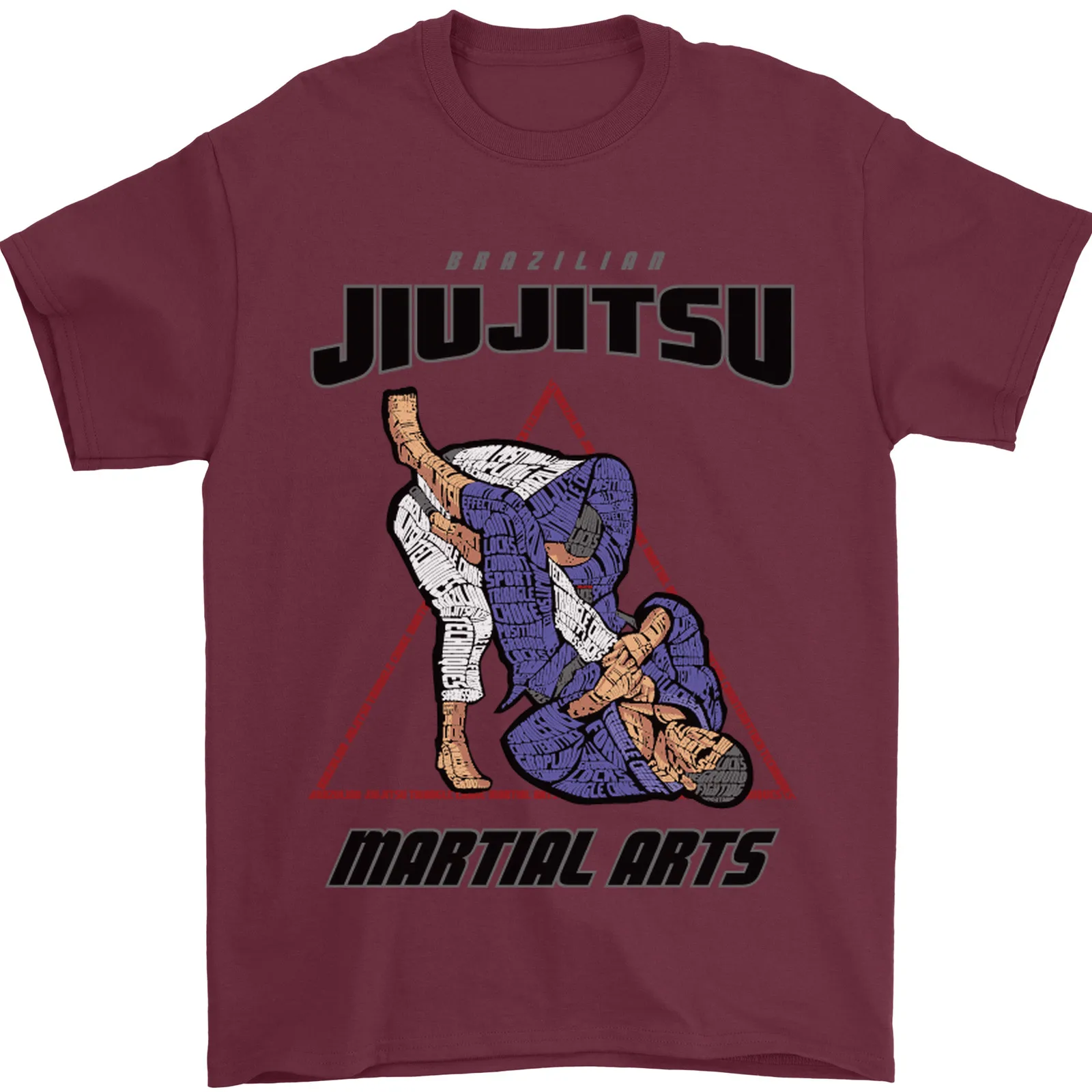 جيو جيتسو كلمة سحابة MMA مختلط فنون الدفاع عن النفس تي شيرت امرأة رجل الصيف موضة عادية القطن الجرافيك تي شيرت الشارع الشهير بلايز المحملة