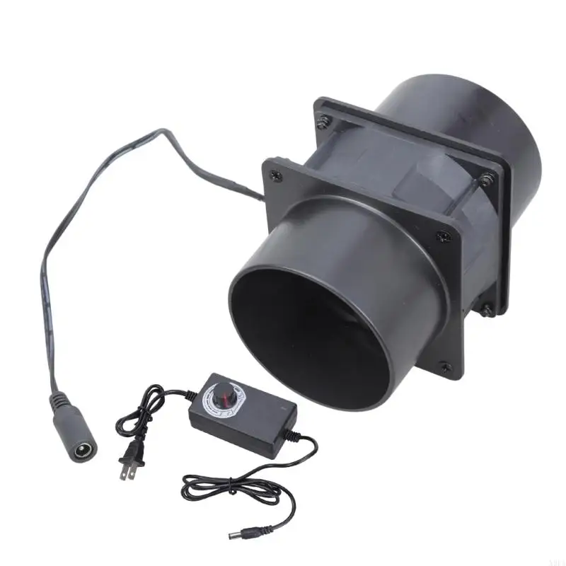 

X9FA 8cm 5700RPM Exhaust Fan Quiet Duct Extractor Fan Ventilation Exhaust Air Blower
