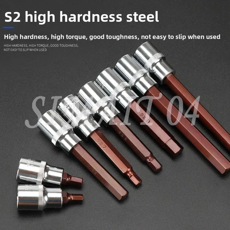 Inner Hexagon Wrench Set, Ratchet Sleeve 40-piece Set, Star Batch Combination Spline Batch Head, Seat Removal Tool