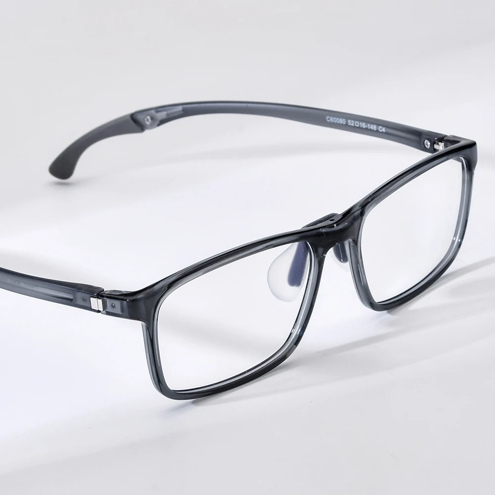 NIANZHEN TR90 Children Eyeglass Square Glasses Frames Ultralight Kids Eyewear Youth Sports Anti Slip Adjustable Spectacles 60080