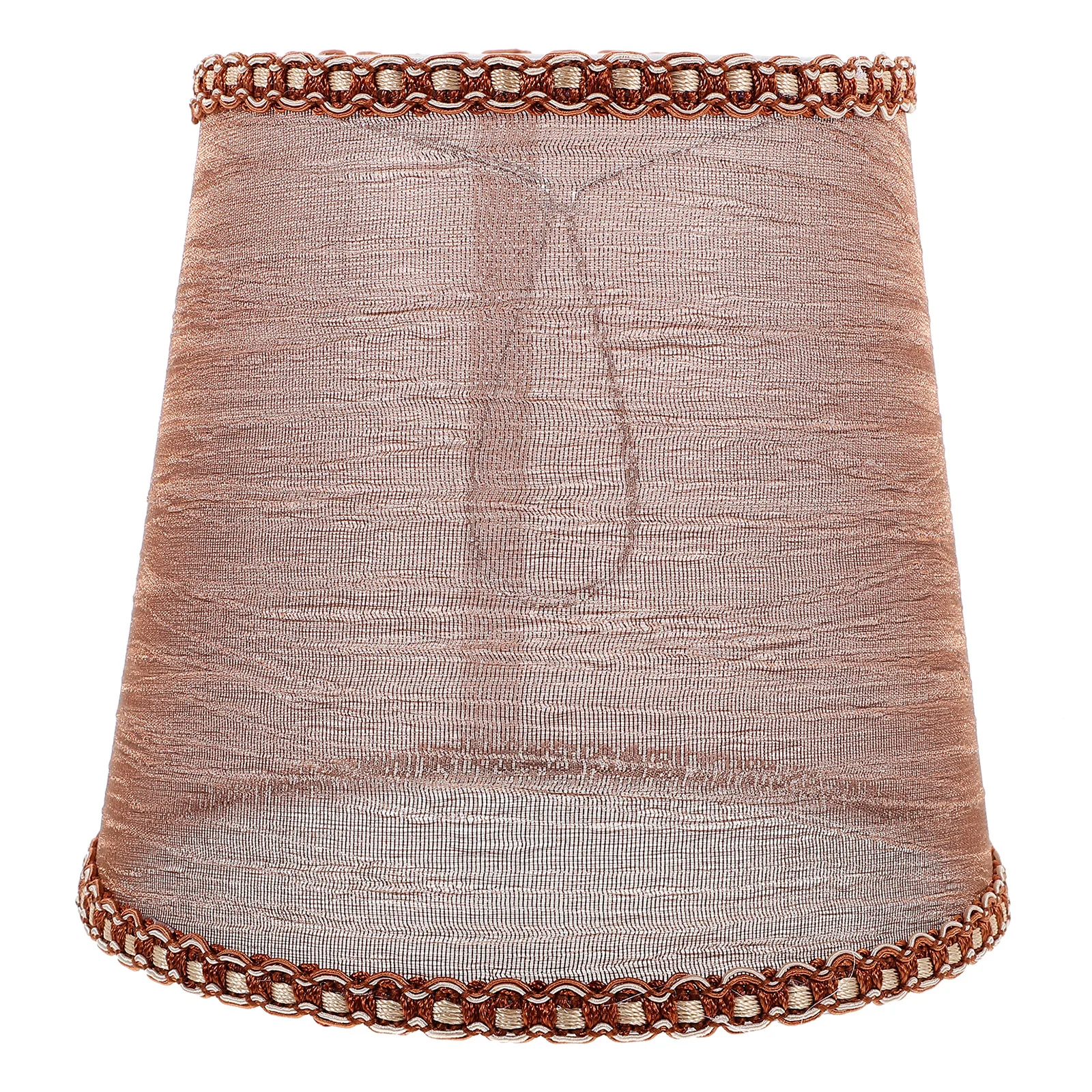 PVC ガーゼランプシェード丈夫な生地ベルカバーテーブルフロアデスクベッドサイドランプ用光を柔らかくするヴィンテージホームデコレーション