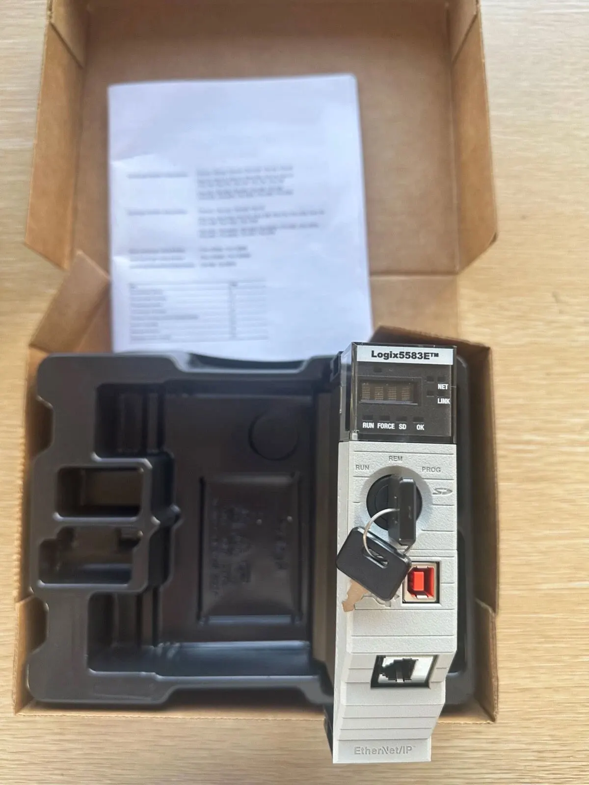 

Brand New 1756-L81E 1756-L81ES 1756-L83E 1756-L83ES 1756-L84ES 1756-L85E 1756-L8SP Warrently One-year