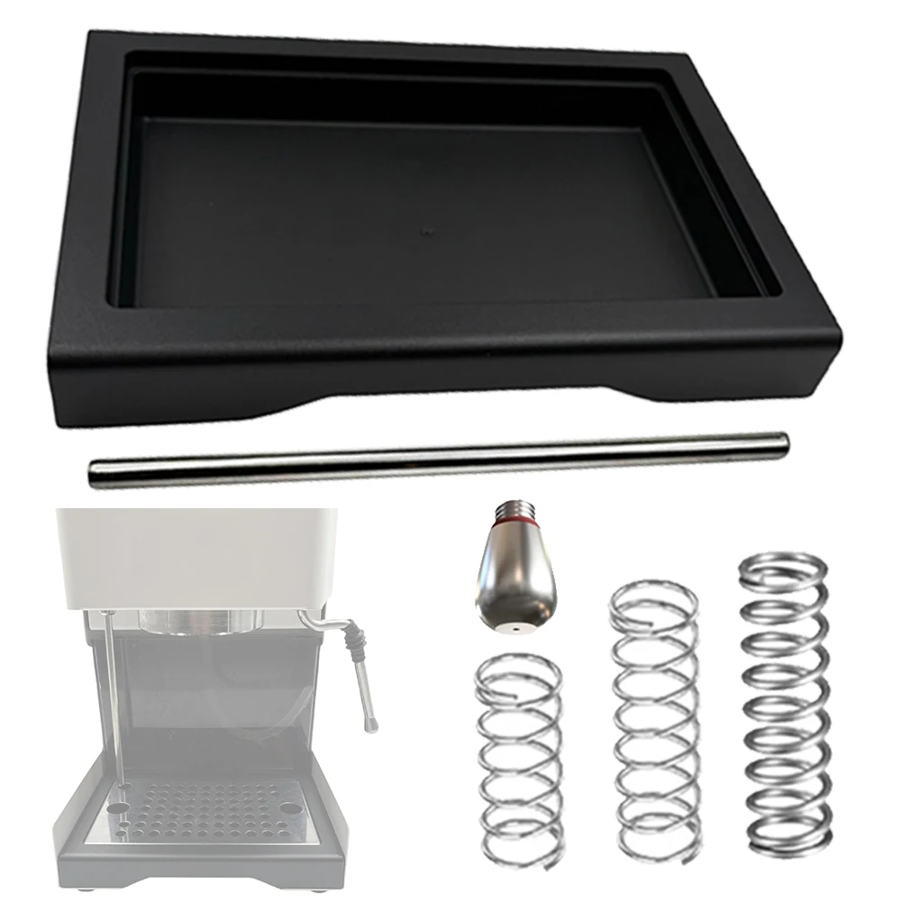 Low Profile Thin Drip Tray For Gaggia W/ Spring Retrofit Kit Low Waste Water Box for Gaggia Classic Pro Coffee Maker Accessories