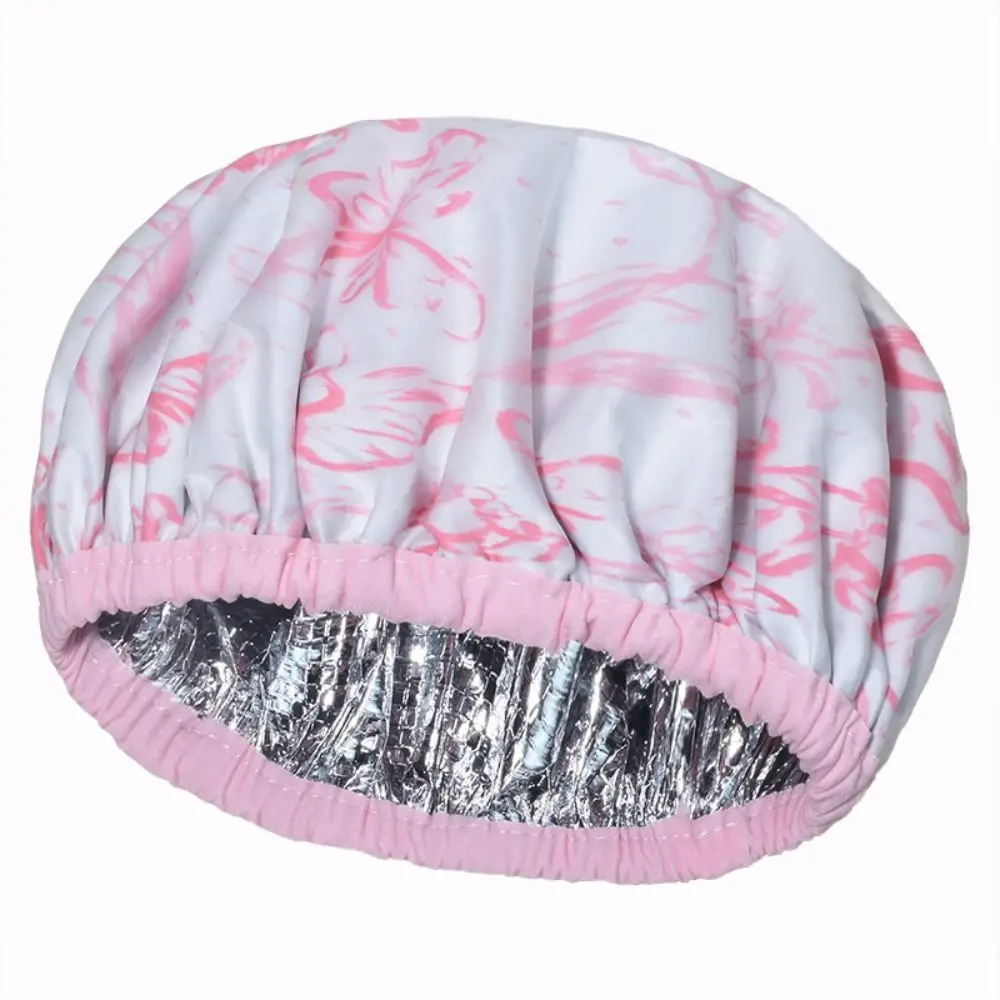 

Утолщенная самонагревающаяся термошапка из фольги для душа, паровая маска для волос, портативная, с эффектом самонагревания