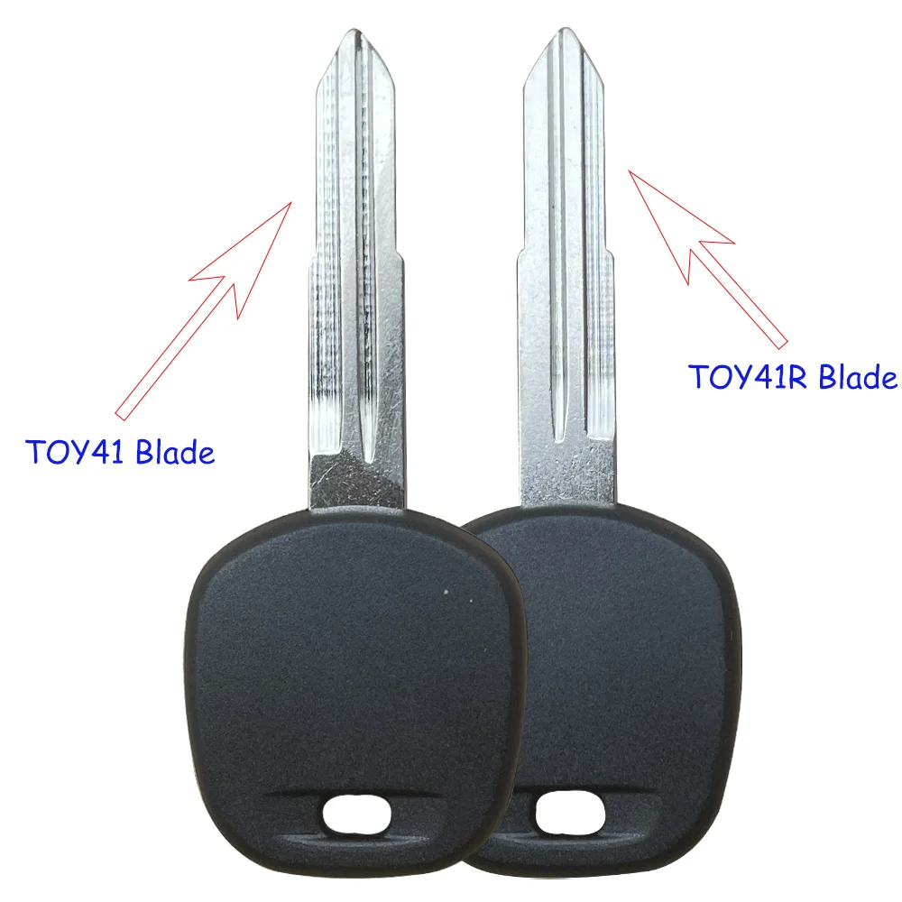 Transponder Chip Key Shell Blank Car Key Case No Chip Fob For Toyota 2002 2003 2004 2005 Uncut TOY41 Blade