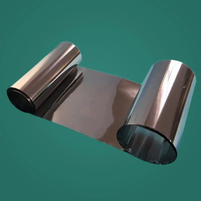 Mo99,99 % hochreine Molybdänfolie, Molybdänfolie, hochtemperaturbeständiges Molybdänband. 0,02 mm x 100 mm x 1 m.