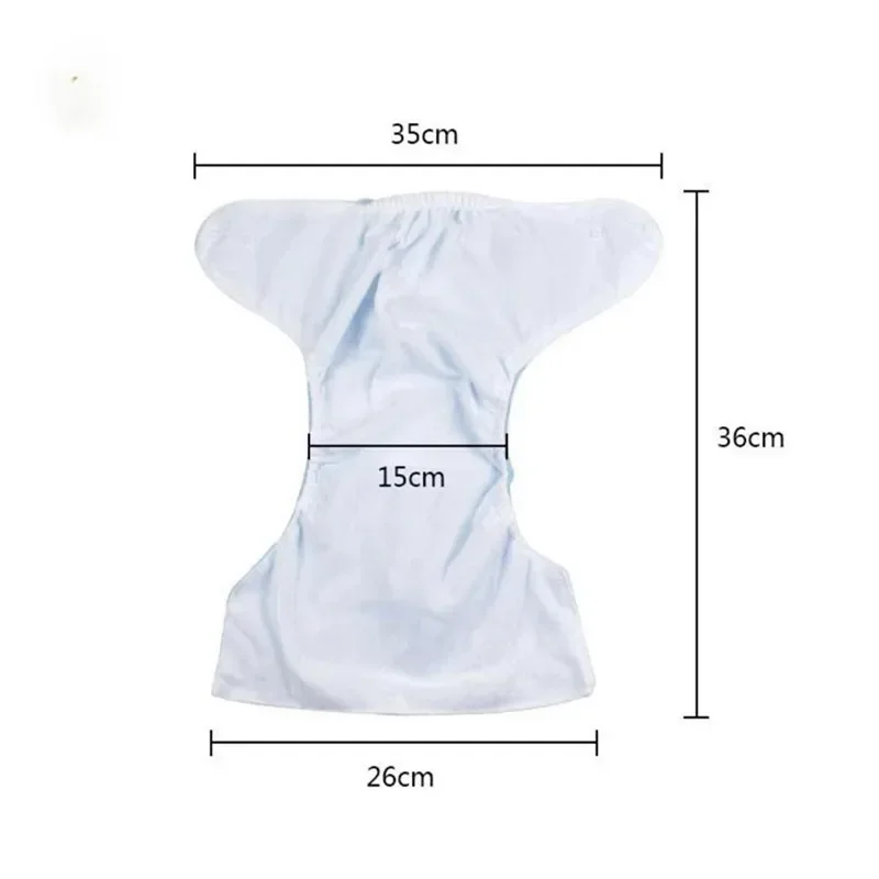 4pc Baby Adjustable Diapers Reusable Nappies Training Pants Washable Suit 5-14kg