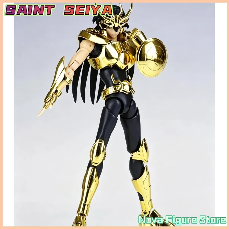 En Stock Saint Seiya Cloth Myth EX MST Newborn Pegasus Seiya+Tianlong Emanating Purple Dragon+Shenglongba Figuras de Acción de 18cm, Regalos