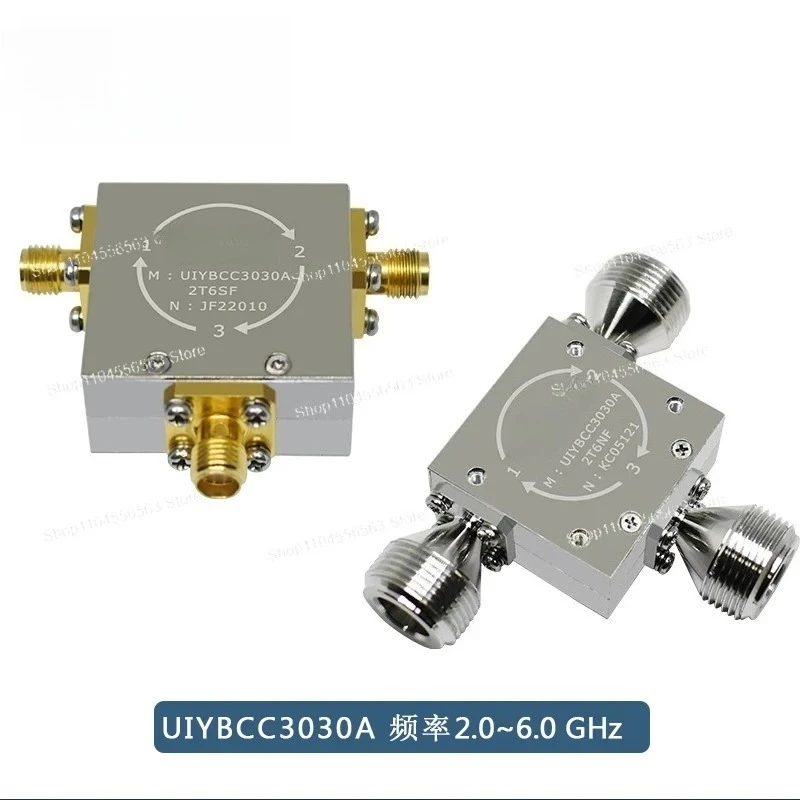2.0-8.0GHz Broadband Coaxial Circulator, S/C Band RF Communication Unit