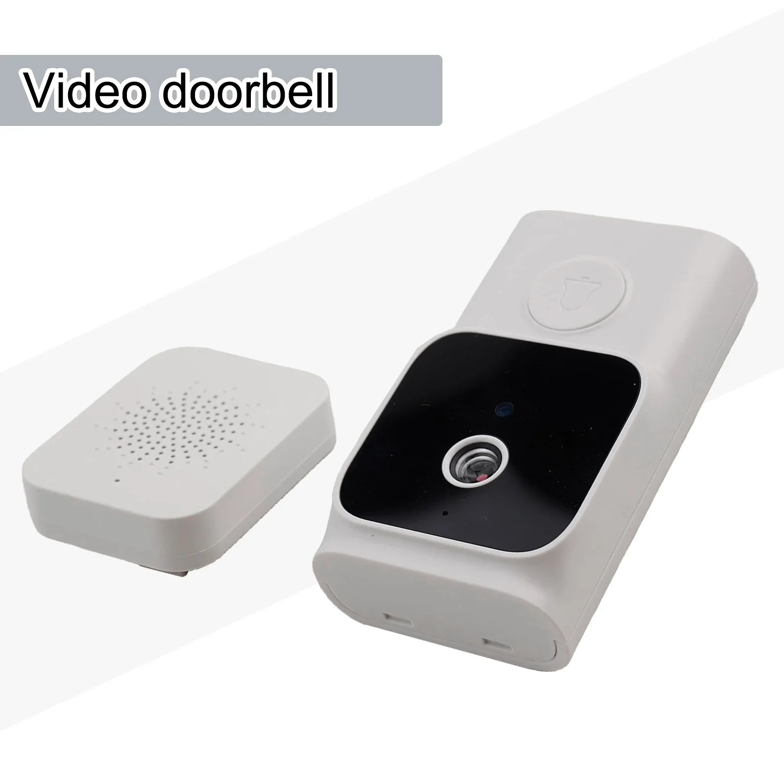 Wireless Doorbell Camera WiFi Video Doorbell Front Door Monitoring Smartphone Control Wireless Connectivity Battery Built-in