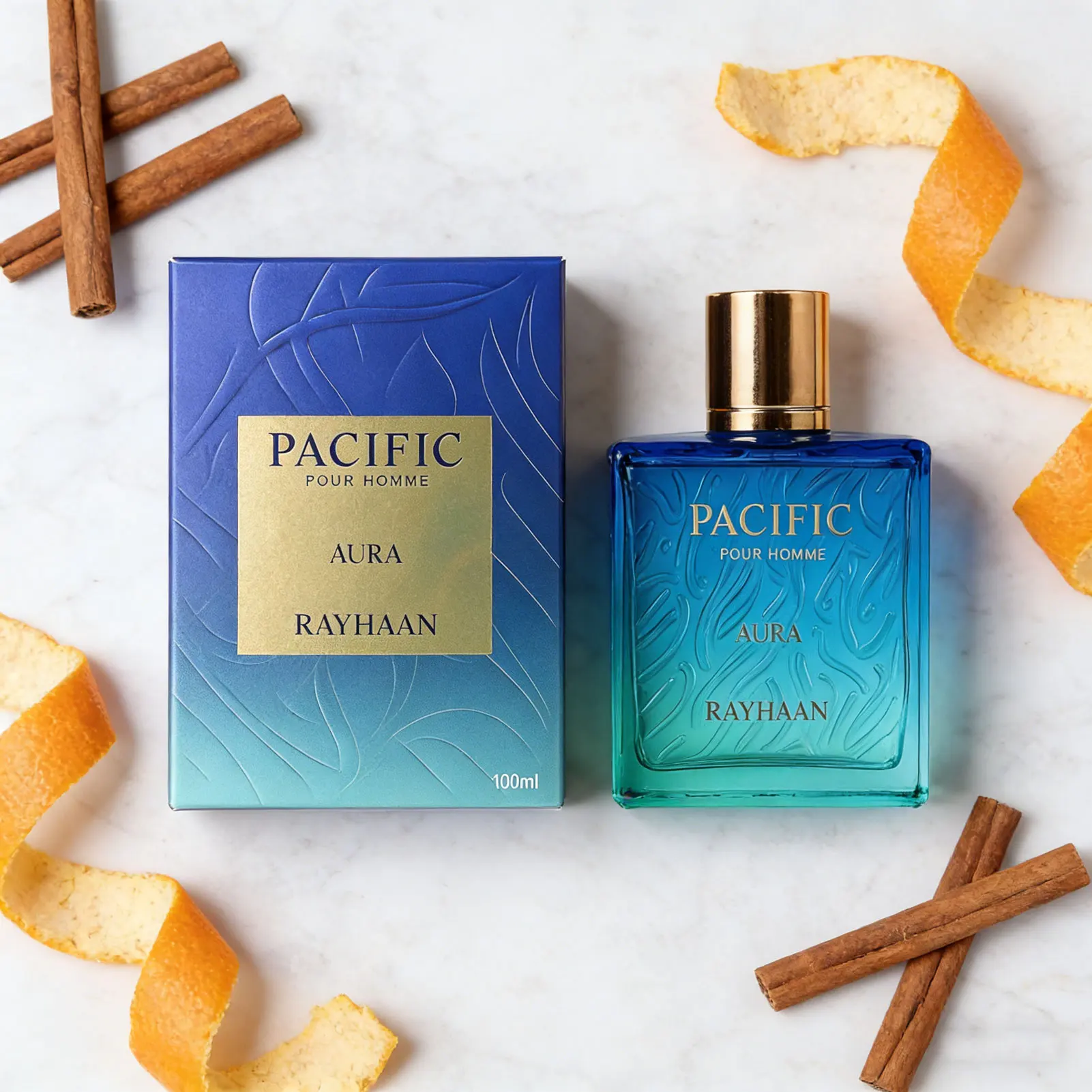 

A Budget-Friendly Coastal Gem Rayhaan Pacific Aura: Citrus-Aquatic Relaxation in a Blue Bottle