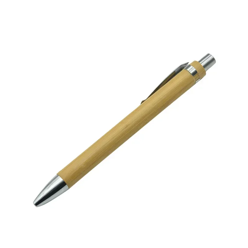 A50PCS [factory Direct Sales] Bamboo Ball Pen, Creative Advertising Bamboo And Wood Pen, A Small Amount Of Spot Quick Delivery
