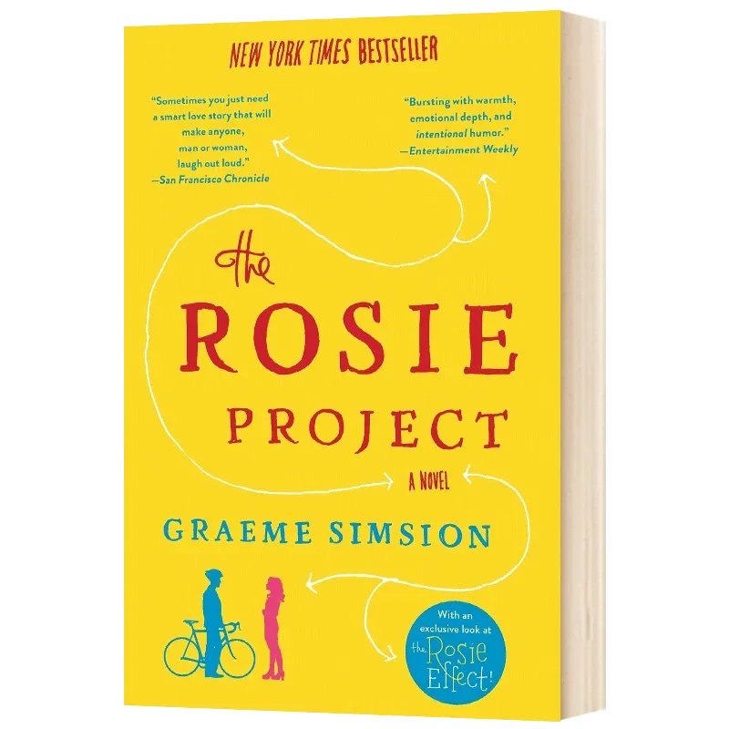 The Rosie Project, Teen English in books story, Humor Comedy novels 9781476729091