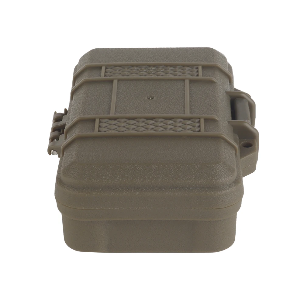 9.8*5.8cm Outdoor Portable Box Dustproof Sealed Safety Equipment Container Storage Box Shockproof Survivor Dry Case for Camping