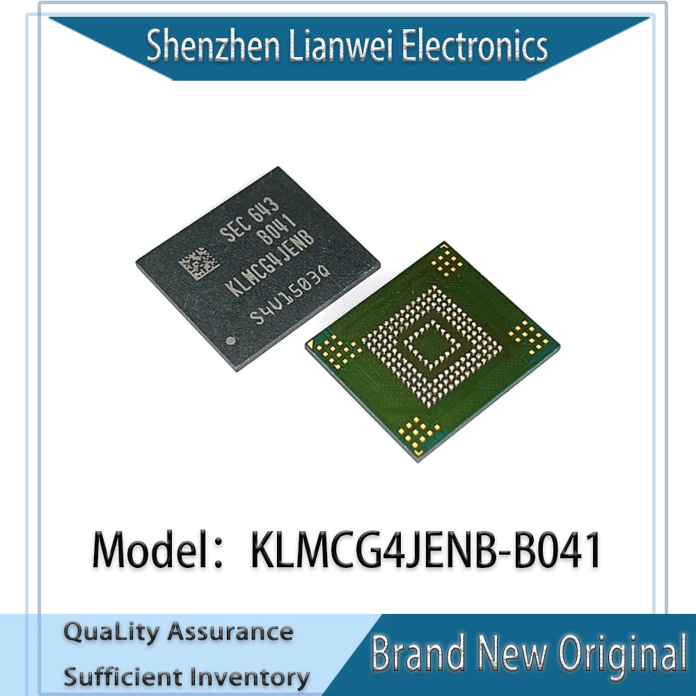 

100% New Original KLMCG4JENB B041 KLMCG4JENB-B041 EMMC 64GB IC Chipset BGA-153