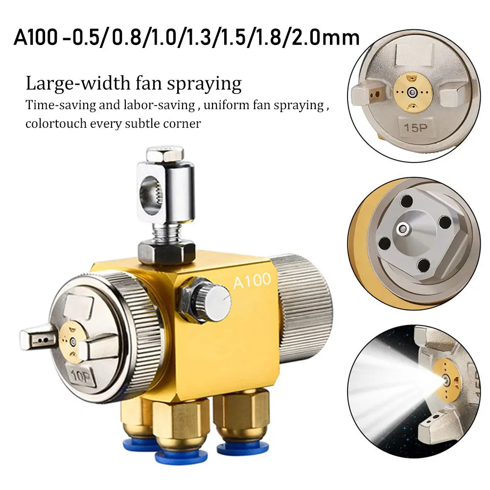 

A-100 Professional Spray Gun Wave Soldering Blister Machine Nozzle 0.8/1.0/1.3/2.0mm High Atomization Automatic Spray Gun